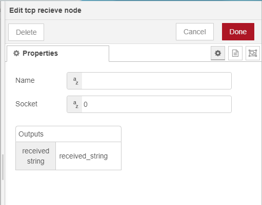 node example