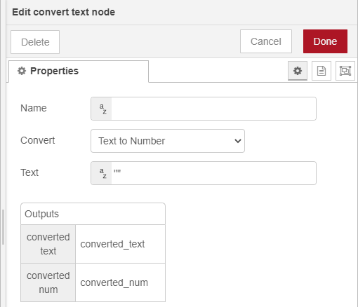 node example