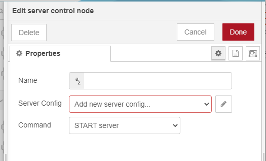 node example