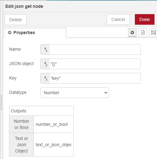 node example