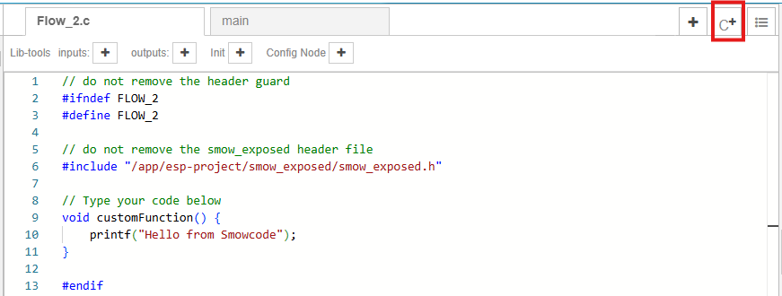 new c file