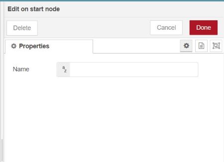 node props