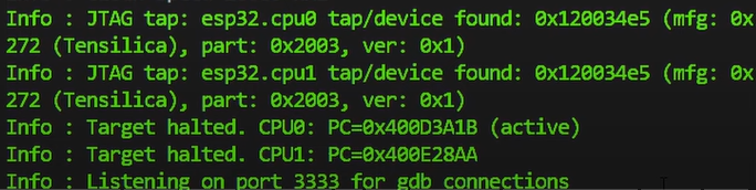 openocd proper start