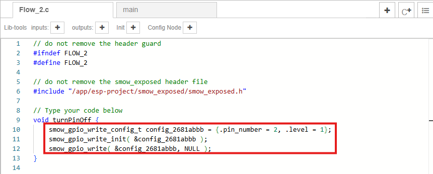 smow in c